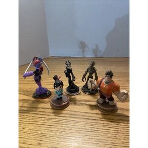 Disney Infinity 1.0 Figures Wreck It Ralph  Vanellope Groot Maleficent Skylander